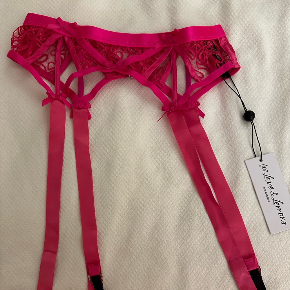 For Love and Lemons garter belt